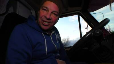 Honey - Amateur honey gets pumped in the van - drtuber.com