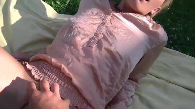 Horny Couple Makes A Homemade Fuck Video Outside On A B - hclips.com