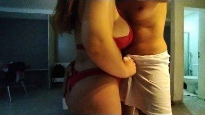 AMATEUR Couple, Dry humping and handjob BIG DICK - txxx.com