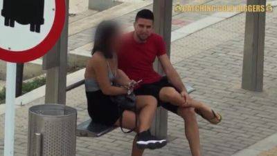 Latin Amateur with Curvy Booty Gets Roughly Fucked After Bus Stop Encounter - porntry.com - Venezuela